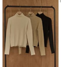 eaphi  random rib turtleneck knitのサムネイル