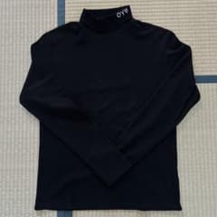 OY ハイネック 長袖カットソー ブラックのサムネイル