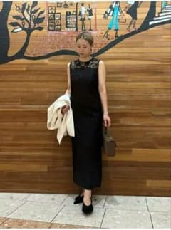 Mila Owen ☆ミラオーウェン カットワークレース刺繍ストレート