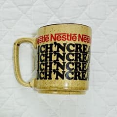★金継ぎ有②★ネスレの古いマグカップ★ユーズド品★送料込★中古★レトロ★USA★