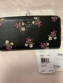 COACH コーチ 長財布　フローラル　未使用品のサムネイル