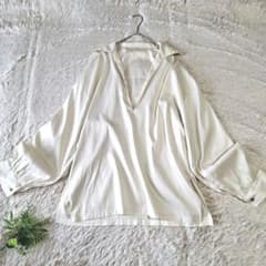 CITYSHOP シティショップ スキッパーセーラーシャツ コットンシルク 