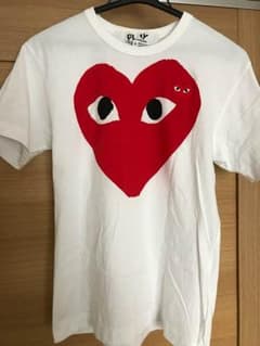 ギャルソン プレイTシャツ  Sサイズのサムネイル
