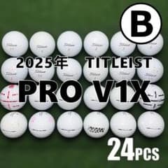 B71】Titleist PROV1X 2025年 白 ロストボール24球 - メルカリ