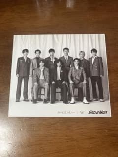 Snow Man タペストリー / W CD+DVDセットのサムネイル