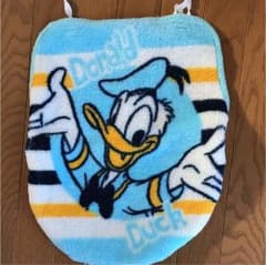 ドナルドトイレのふたカバー、マットのセットのサムネイル