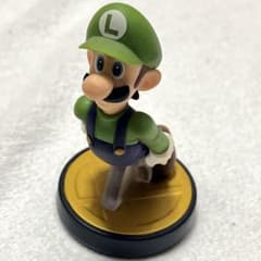 【美品】 ルイージ amiibo 大乱闘スマッシュブラザーズ フィギュアのサムネイル