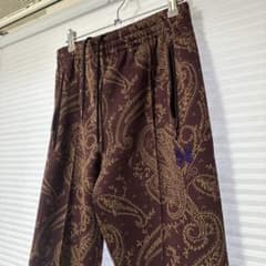 Needles ニードルス トラックパンツ 21aw ペイズリー sのサムネイル