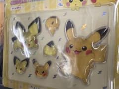 한국 포켓몬 피카츄 씰 bubble sticker