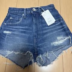 GYDA FitMeDenim H/W ダメージデニムショートパンツ Sのサムネイル