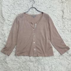✨美品✨ マーガレットハウエル リネンコットンカーディガン くすみ