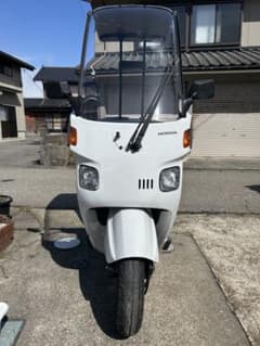 送料込み]ホンダ ジャイロキャノピー白 ミニカー登録 TA03 4ストローク