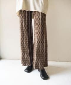 todayful / Pattern Knit Leggingsのサムネイル