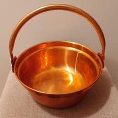 純銅製 銅鍋 山菜鍋 30型 送料込み - メルカリ