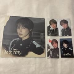 &TEAM We on Fire K ソロ盤CD トレカ ミニフォト セットのサムネイル