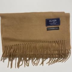 BUYER カシミヤ マフラー (今月中限定値下)のサムネイル