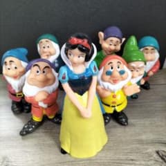 白雪姫と七人の小人 ヴィンテージソフビフィギュア スノーホワイト