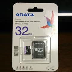 ADATA micro SDカード 32GB Class10のサムネイル
