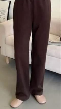 DECADE CLASSIC ストレートイージーパンツ セレクトモカのサムネイル