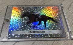 エンブロイダリー　ホースレーシングカード　スペシャルインサート　GEM エンブロイダリー GEM ホースレーシングカード 下半期総集編 美品