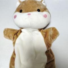 茶色いハムスターのぬいぐるみのサムネイル