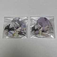 東京エイリアンズ ハート缶バッジ 特典 ステッカー ドレスアップ 雨宮