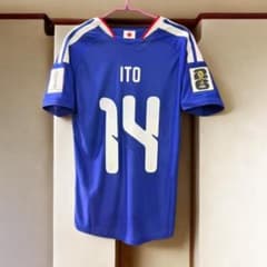 日本代表 2026 ホーム半袖 伊東純也 14番 ユニフォーム - メルカリ
