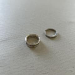 /*&様 Tiffany & Co. リング 14号 +Nobrandシルバー9のサムネイル