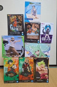 最新含む プライズフィギュアまとめ売り9点 - メルカリ