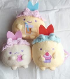 스미코구라시 천사나 에비텐 느긋하게 니코 봉제인형 세트