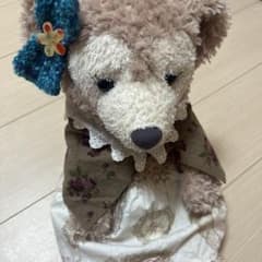 ディズニー　花柄ベスト　ぬいぐるみ　コスチューム　ダッフィのサムネイル