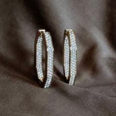 Swarovski スワロフスキー ピアス ゴールドのサムネイル