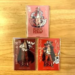 ワンピース　FILM RED 映画 劇場　コンプ　マグネット&缶バッジセットのサムネイル
