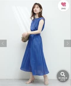 べっ甲Dかん太ベルト涼しげワンピースのサムネイル