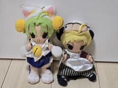 デ・ジ・キャラット　ぬいぐるみ２体セットのサムネイル