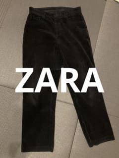 Y*送様 ZARA コーデュロイパンツMサイズ(30)　黒〜濃紺のサムネイル