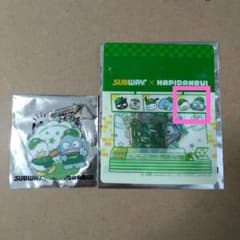 SUBWAY × はぴだんぶい アクリルキーホルダー フレークシールのサムネイル