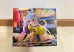 노게임·노라이프 Desktop Cute 피겨 화이트~고양이 귀 T셔츠 ver.