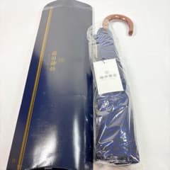 新品 槙田商店 折りたたみ傘 晴雨兼用 UVカット　ネイビー