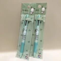 ポチャッコ 三色ボールペン 2本 新品未開封 サンリオ 値下げ