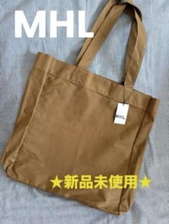 MHL】☆新品未使用☆WORN COTTON CANVASカラー TAN - メルカリ