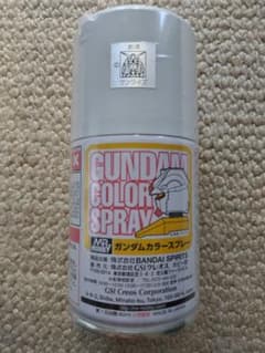 新品☆ガンダム　カラースプレー　 半光沢SG MSホワイト01 100mlのサムネイル
