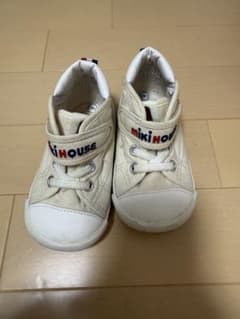 MIKI HOUSE Baby Shoes High-Top Sneakers