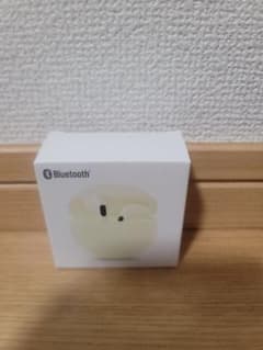 Bluetooth ワイヤレスイヤホン オフホワイト(イエロー)のサムネイル