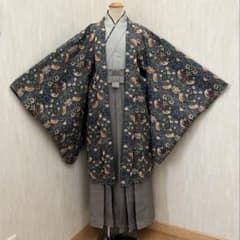 羽織袴セット 卒業式 卒園式 七五三 5歳 3歳 男の子 ハンドメイド