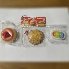 スクイーズ ミニチュア フィギュア 3個セットのサムネイル