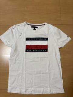 TOMMY HILFIGER トミーヒルフィガー ロゴTシャツ 白のサムネイル