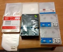 CD DVD 収納ケース カバー まとめ売りのサムネイル