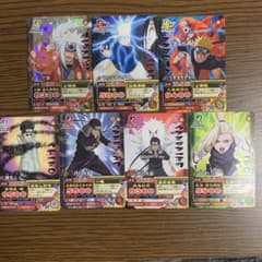 NARUTO ナルティメットミッションカード7枚 - メルカリ