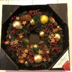 クリスマスリース 直径30センチのサムネイル